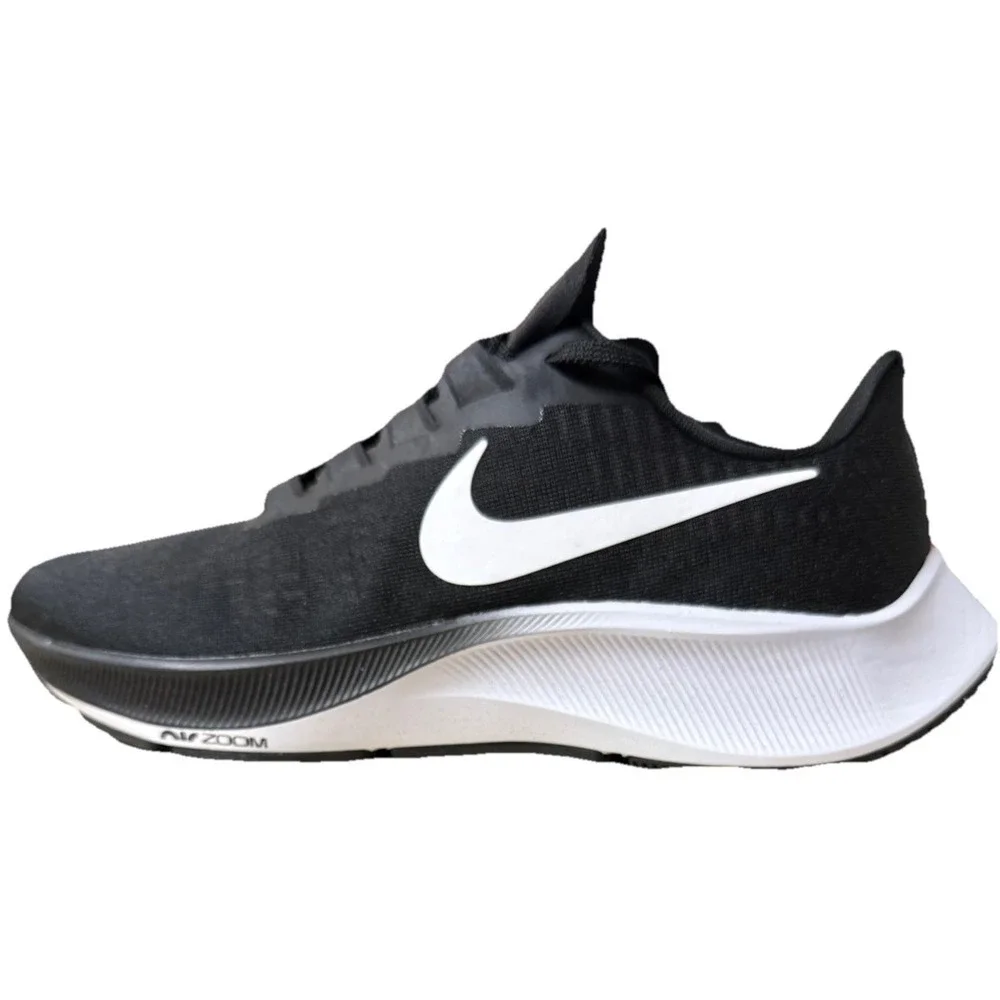 Nike Mens Air Zoom Pegasus 37 Running Black  White | CJ0677 001 Size Men 7.5
